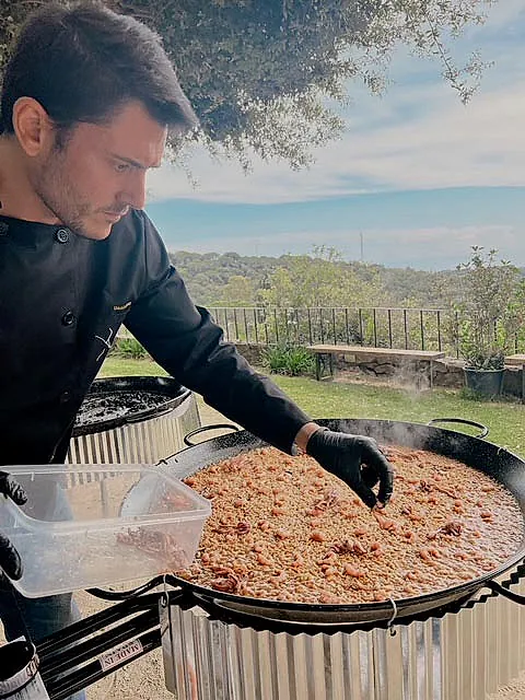 El Senyoret chef trabajando