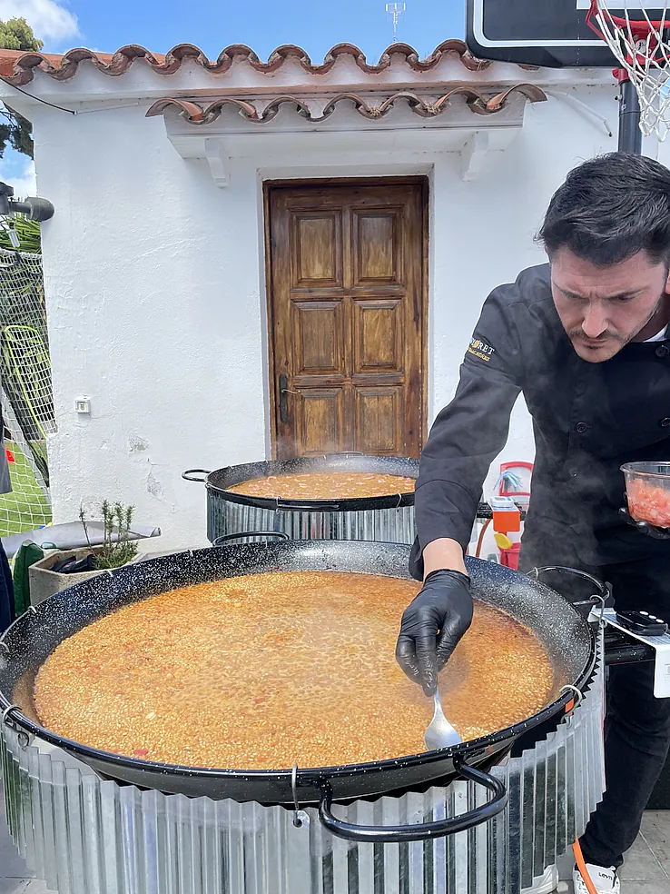 El Senyoret chef en fiesta