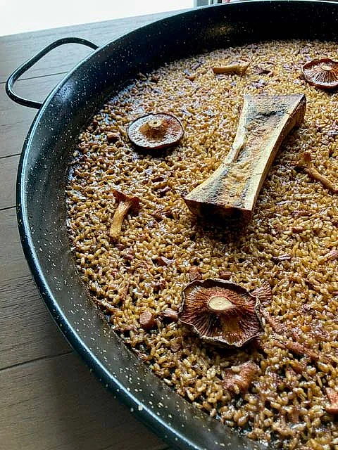 El Senyoret paella con mariscos